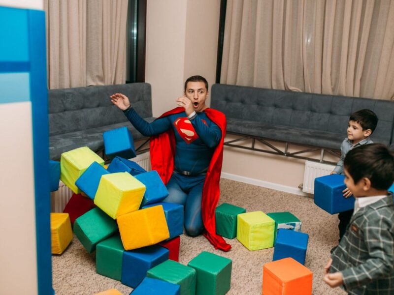 Пенопластовое шоу для праздника